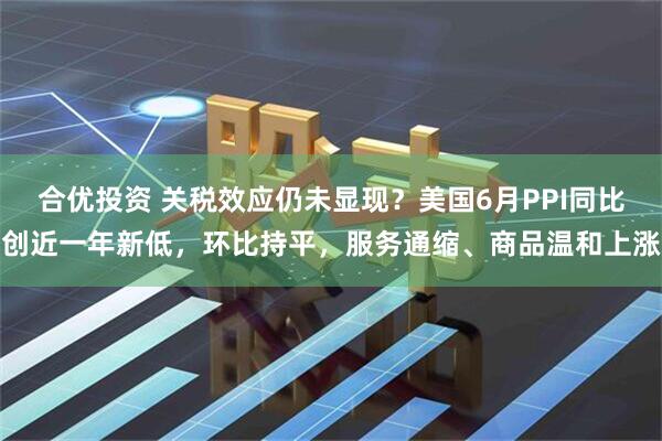 合优投资 关税效应仍未显现？美国6月PPI同比创近一年新低，环比持平，服务通缩、商品温和上涨