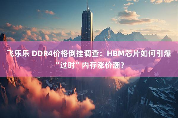飞乐乐 DDR4价格倒挂调查：HBM芯片如何引爆“过时”内存涨价潮？