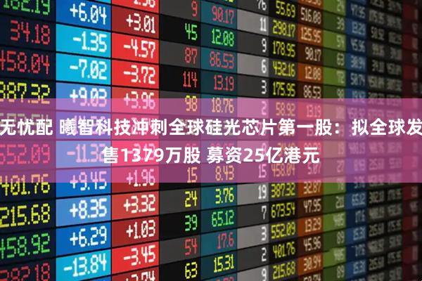 无忧配 曦智科技冲刺全球硅光芯片第一股：拟全球发售1379万股 募资25亿港元